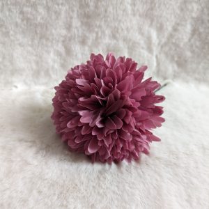 Pompón rosa empolvado