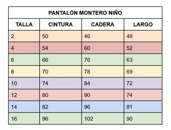 MONTERO NIÑO COLORES - Imagen 15