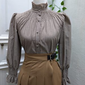 CAMISAS FRUNCE RAYAS